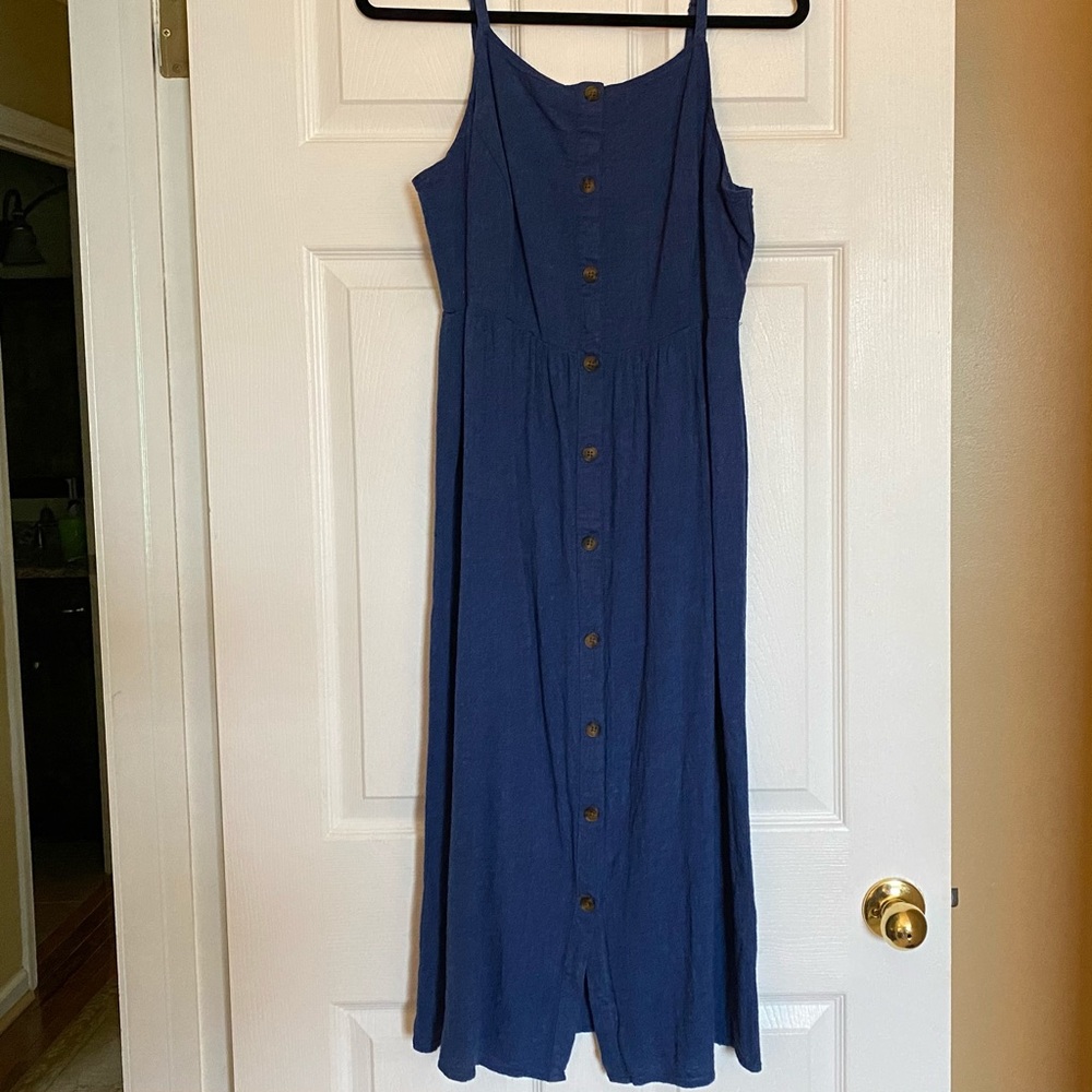 Old Navy Button Up Dress Large